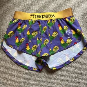 Chickn legs running shorts!